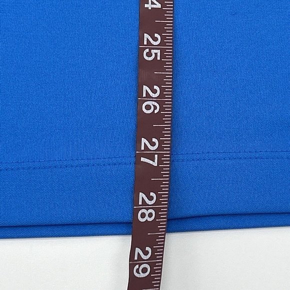 Men's Nike Tour Performance Short Sleeve Polo Shirt Blue L River Marsh Golf Club - Picture 7 of 9